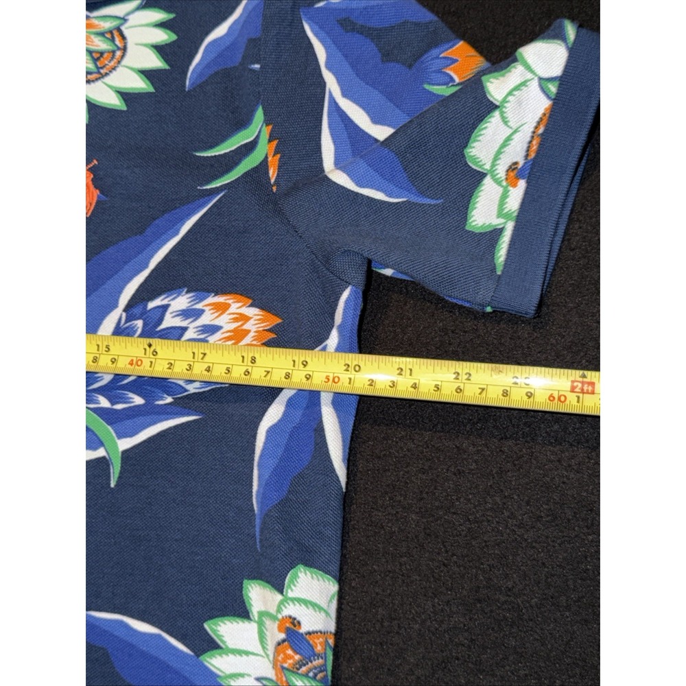 Polo Ralph Lauren Classic Fit Polo Tropical Floral Short Sleeve Mens Small NWT - Picture 4 of 6
